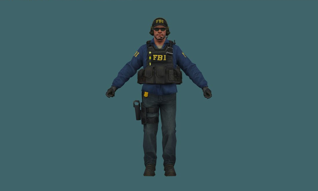 gign — gign — Human Model - front - GoldSrc Studio preview