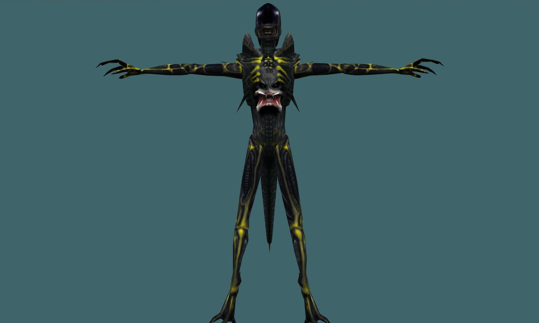 alien_new (New) - Zombie - front - GoldSrc Studio preview