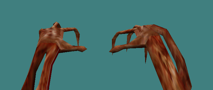 Zombie Knife #235 - clean zombie hands/claws viewmodel preview