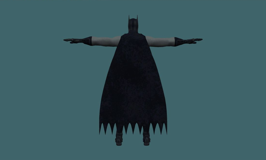 css_batman - Human Model - back - GoldSrc Studio preview