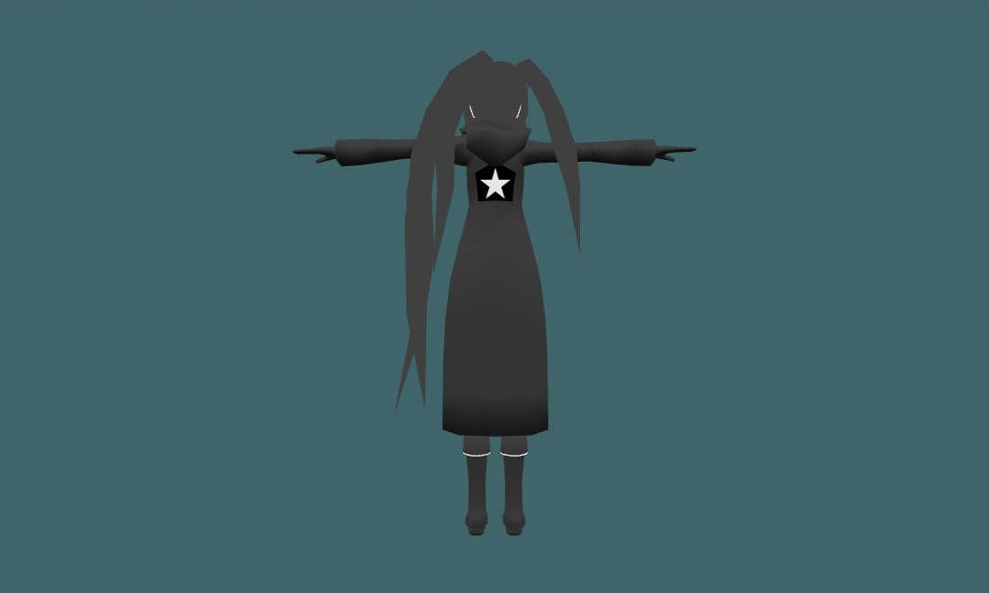 BlackRockShoter - Human Model - back - GoldSrc Studio preview