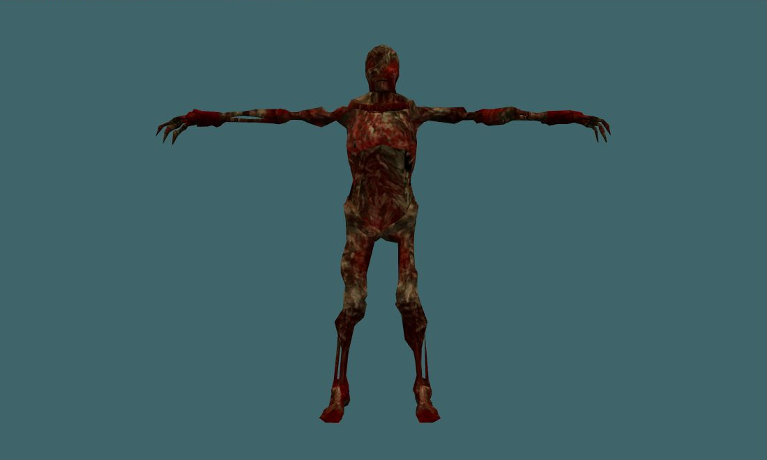 Raptor Z - Zombie - front - GoldSrc Studio preview