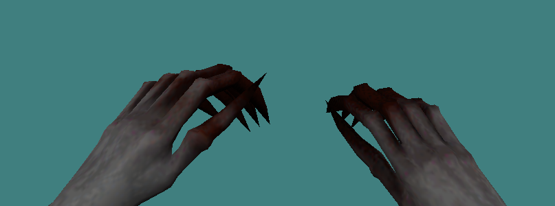 Zombie Knife #217 - clean zombie hands/claws viewmodel preview