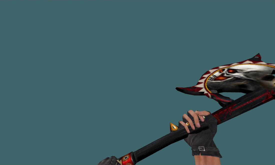 Axe Skull Blood — Human Melee — photo 2