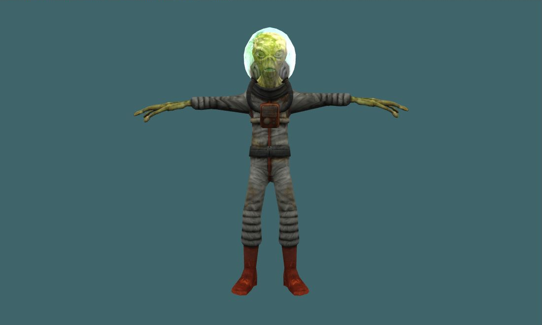 Humanoid - Human Model - front - GoldSrc Studio preview