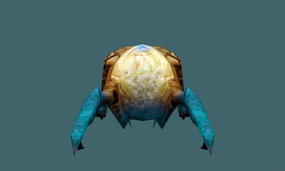 Blue Headcrab - Zombie - front - GoldSrc Studio preview