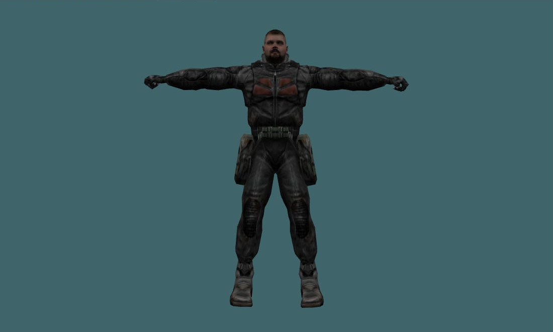 Zulus - Human Model - front - GoldSrc Studio preview