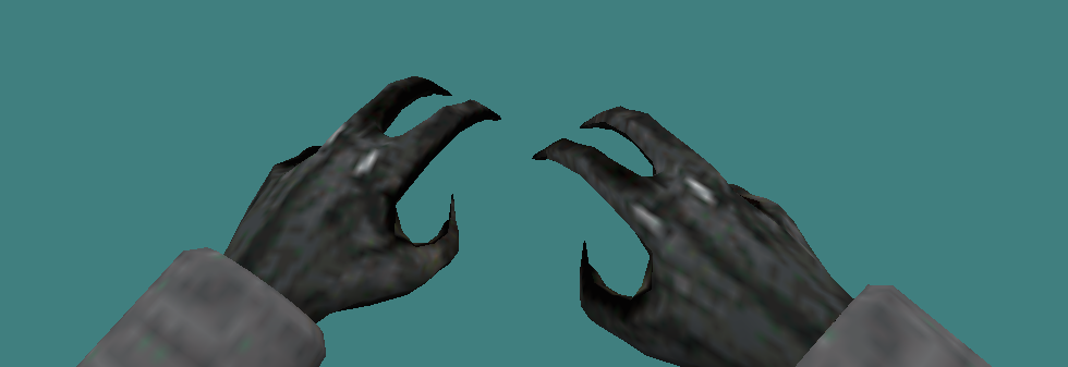 Zombie Knife #156 - clean zombie hands/claws viewmodel preview