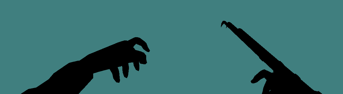 Zombie Knife #187 - clean zombie hands/claws viewmodel preview