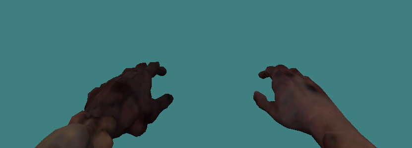 Zombie Knife #201 - clean zombie hands/claws viewmodel preview