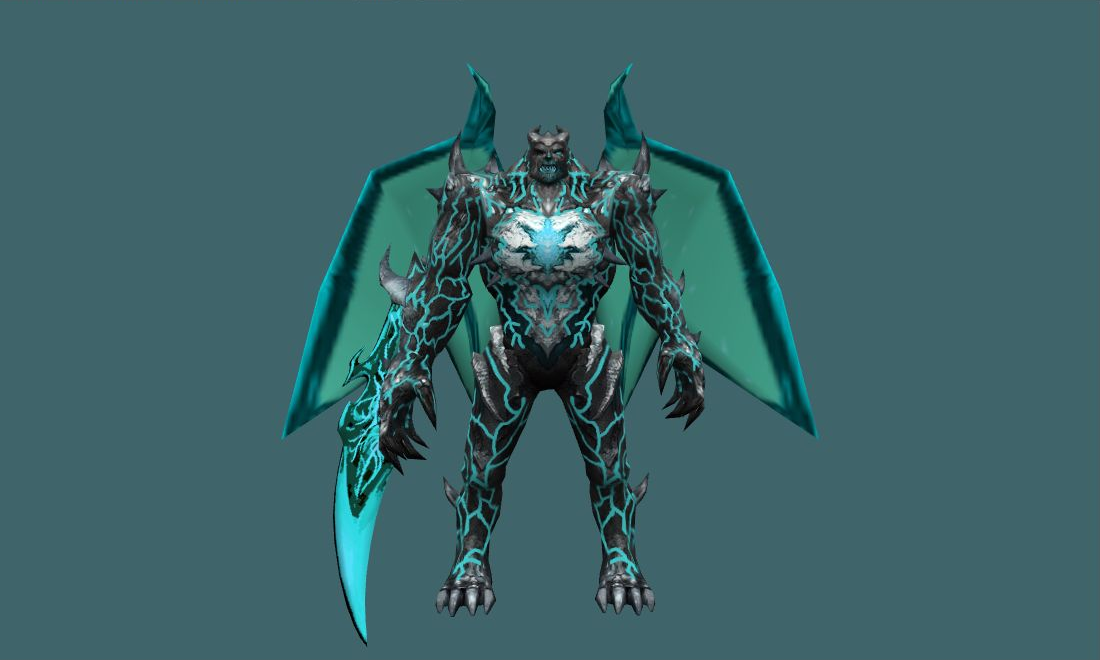 Revenant Dragon Ice - Zombie - front - GoldSrc Studio preview
