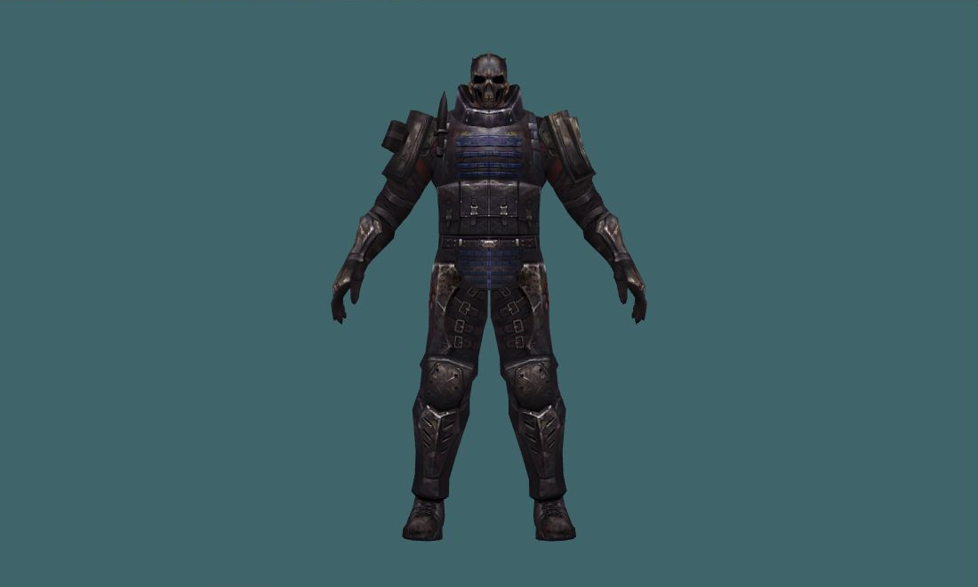 CSO Tyrant — Human Model - front - GoldSrc Studio preview