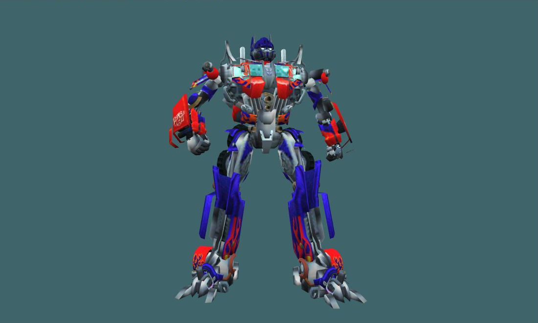 Optimus Prime - Human Model - front - GoldSrc Studio preview