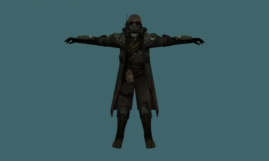 Veteran Ranger - Human Model - front - GoldSrc Studio preview