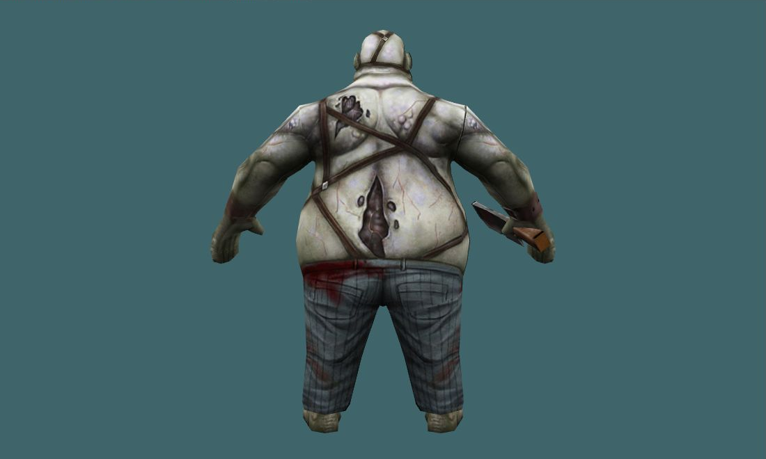 Heavy Zombie - Zombie - back - GoldSrc Studio preview