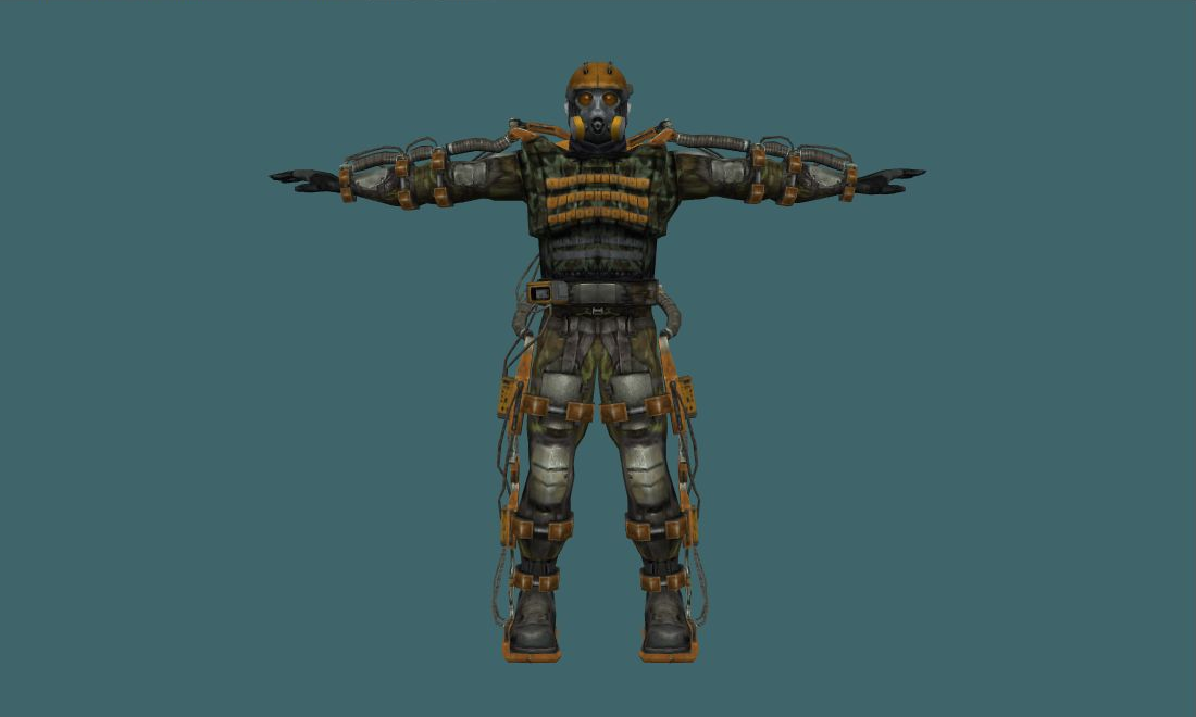 S.T.A.L.K.E.R Exoskeletons — Human Model — photo 1