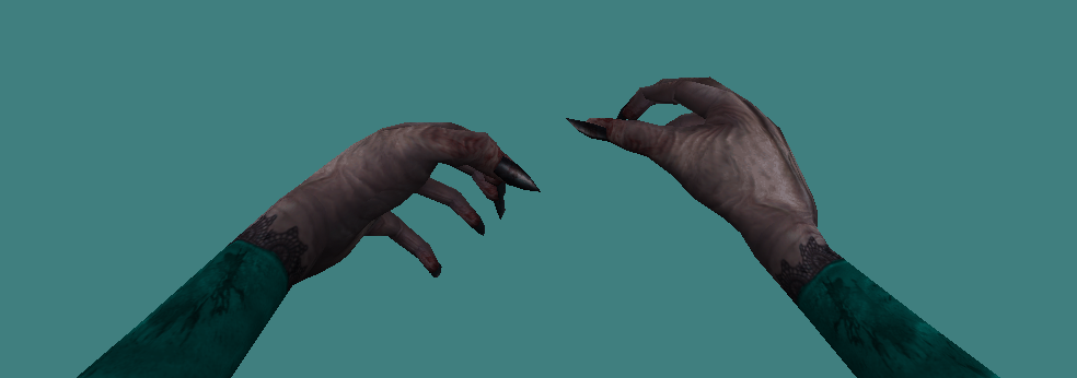 Zombie Knife #224 - clean zombie hands/claws viewmodel preview