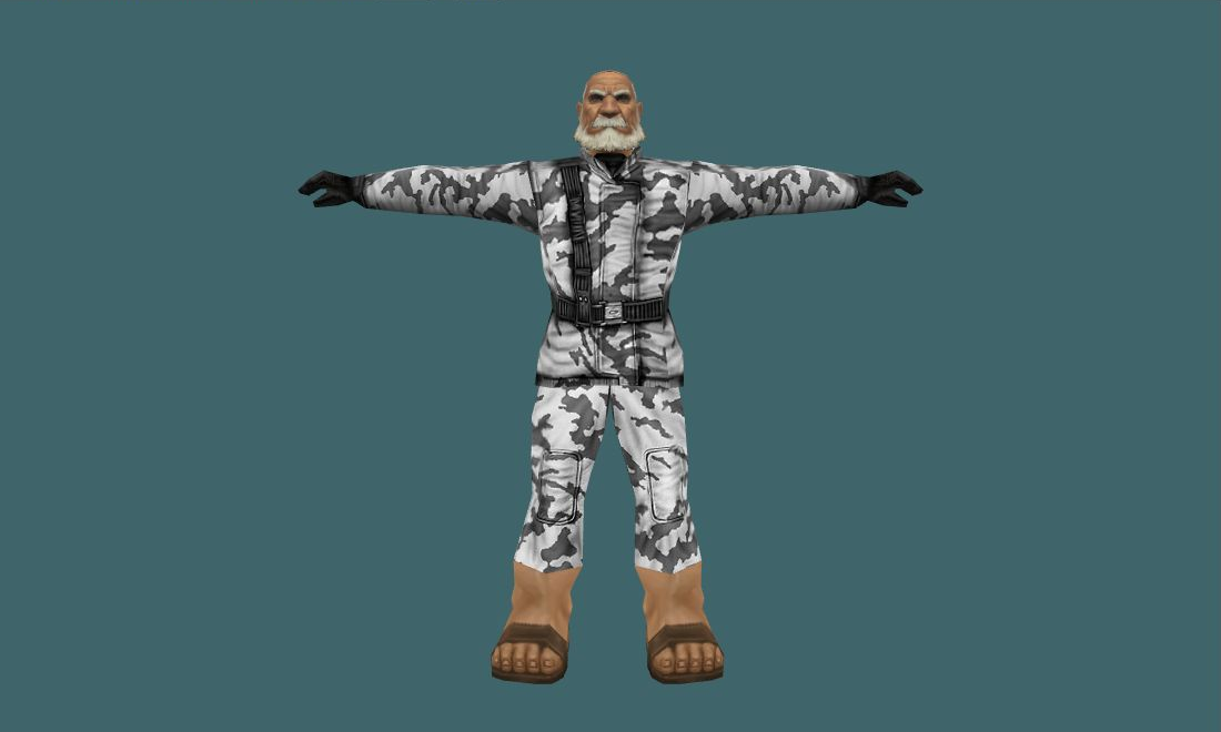 arctic — Human Model - front - GoldSrc Studio preview