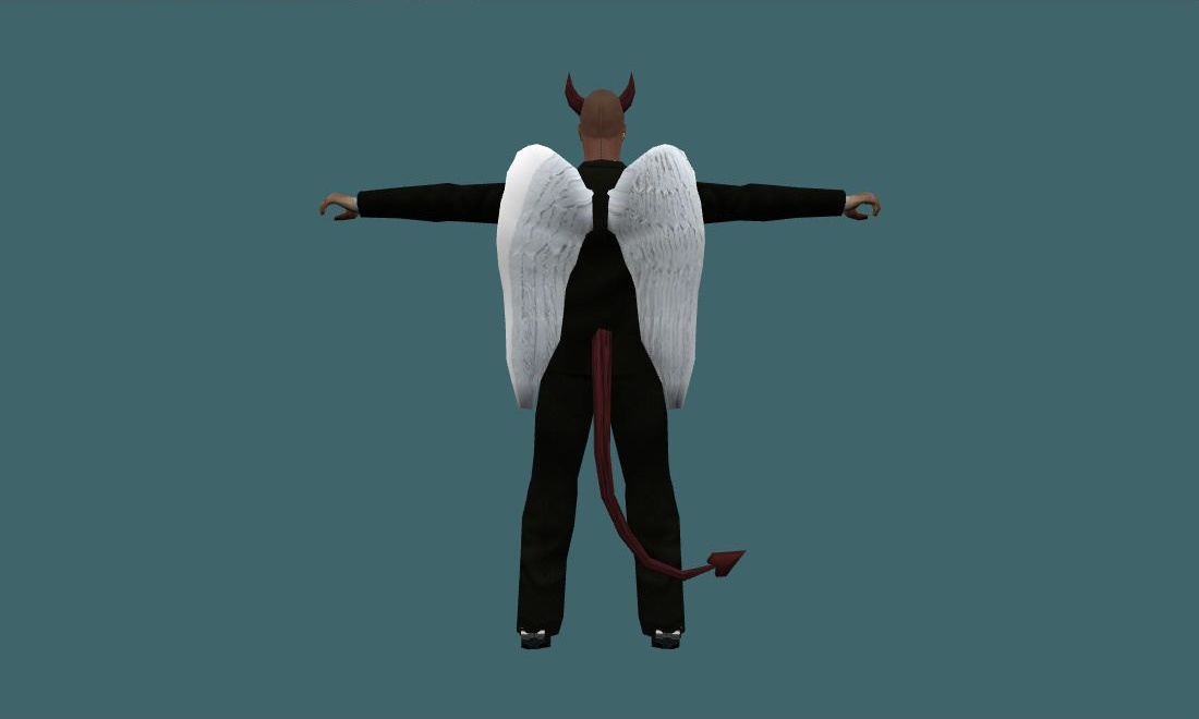 Super Admin - Human Model - back - GoldSrc Studio preview