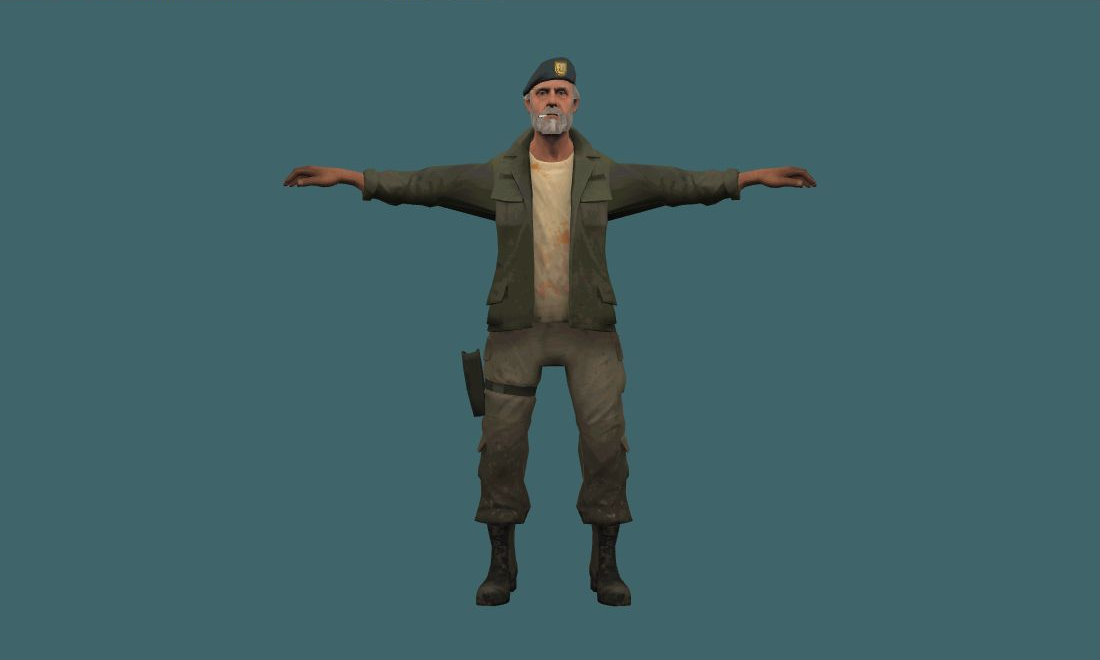 Bill L4D — Human Model — photo 1