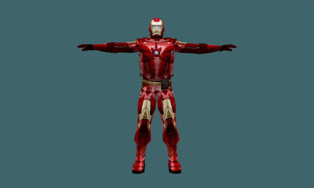 Iron Man - Human Model - front - GoldSrc Studio preview