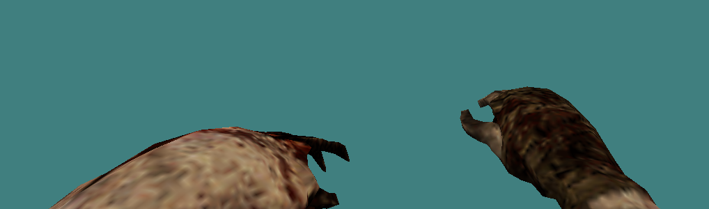 Zombie Knife #203 - clean zombie hands/claws viewmodel preview