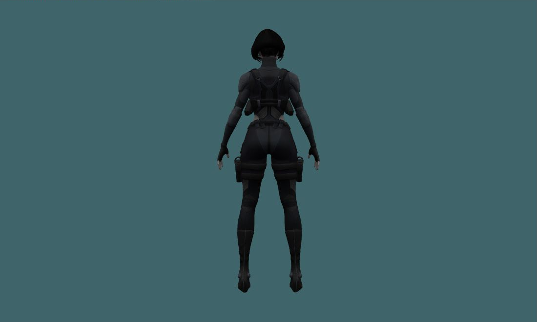 Domino - Human Model - back - GoldSrc Studio preview