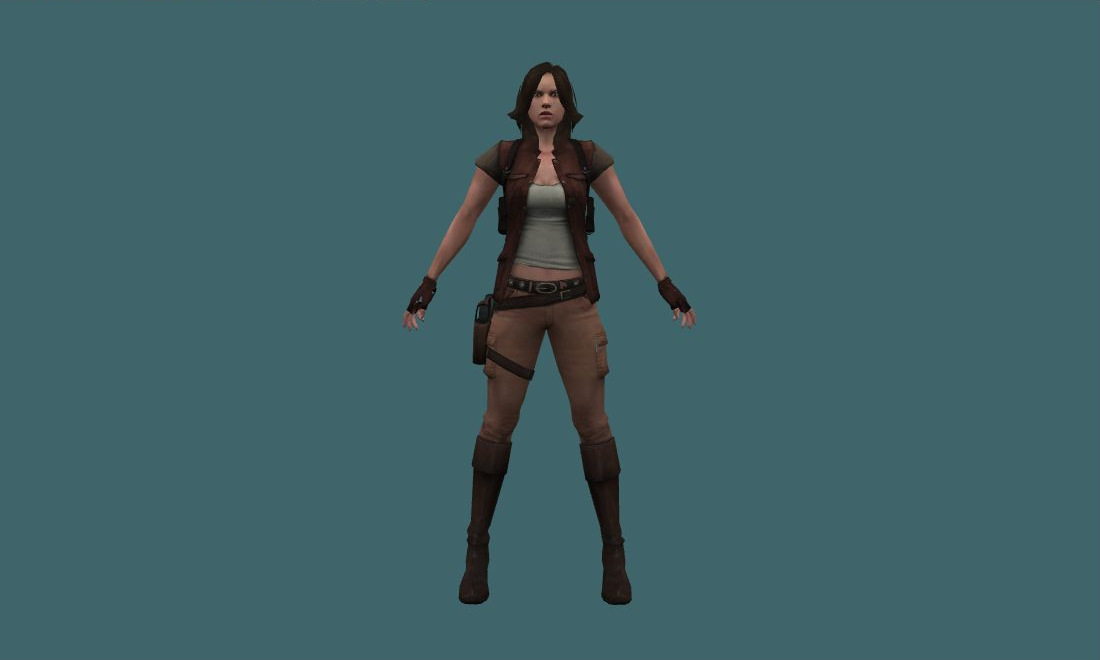 Alice - Human Model - front - GoldSrc Studio preview