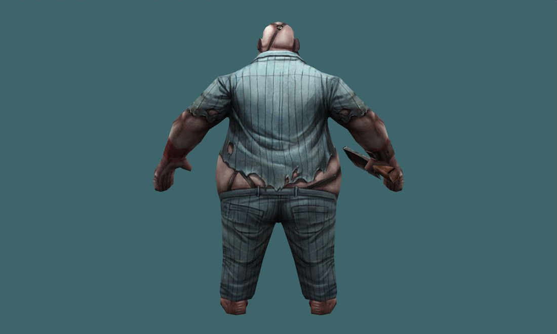 Heavy Zombie - Zombie - back - GoldSrc Studio preview