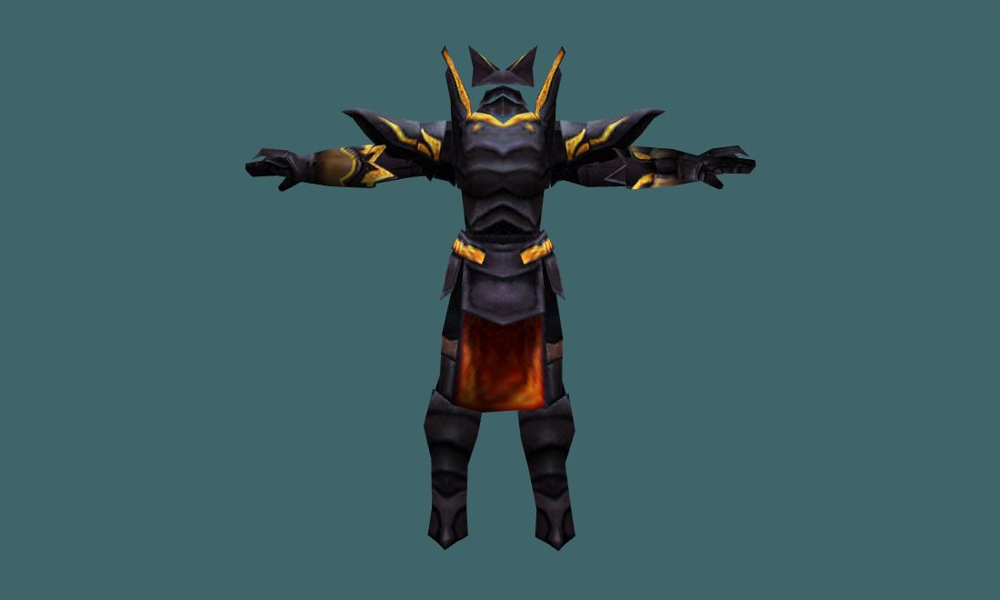 Dragon Knight - Human Model - back - GoldSrc Studio preview
