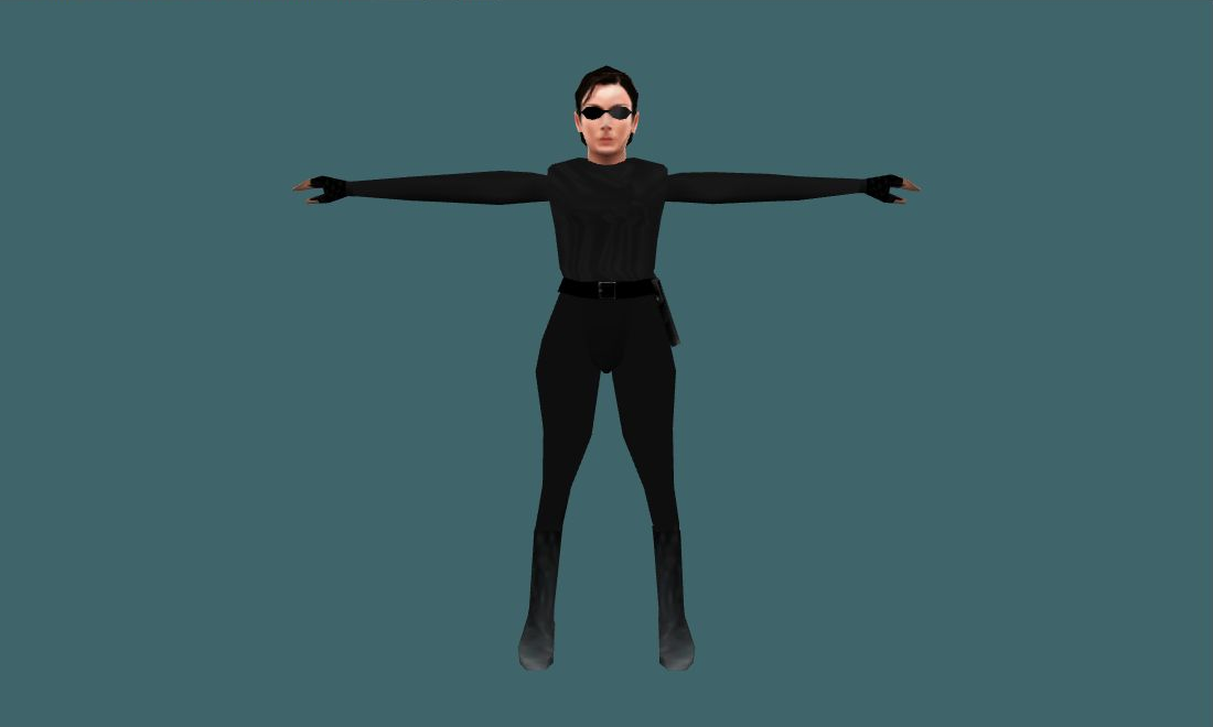 Matrix Characters Pack — terror — Human Model — photo 1