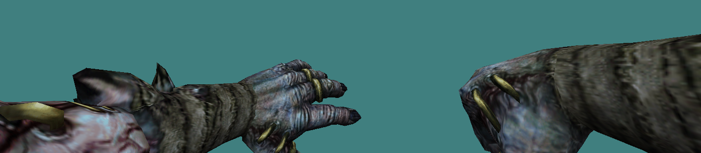 Zombie Knife #213 - clean zombie hands/claws viewmodel preview