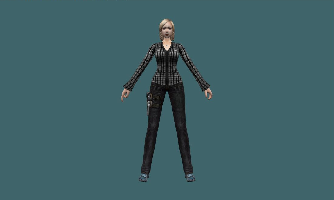 Criss (Remake) - Human Model - front - GoldSrc Studio preview