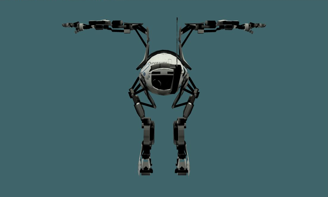 Atlas - Human Model - back - GoldSrc Studio preview